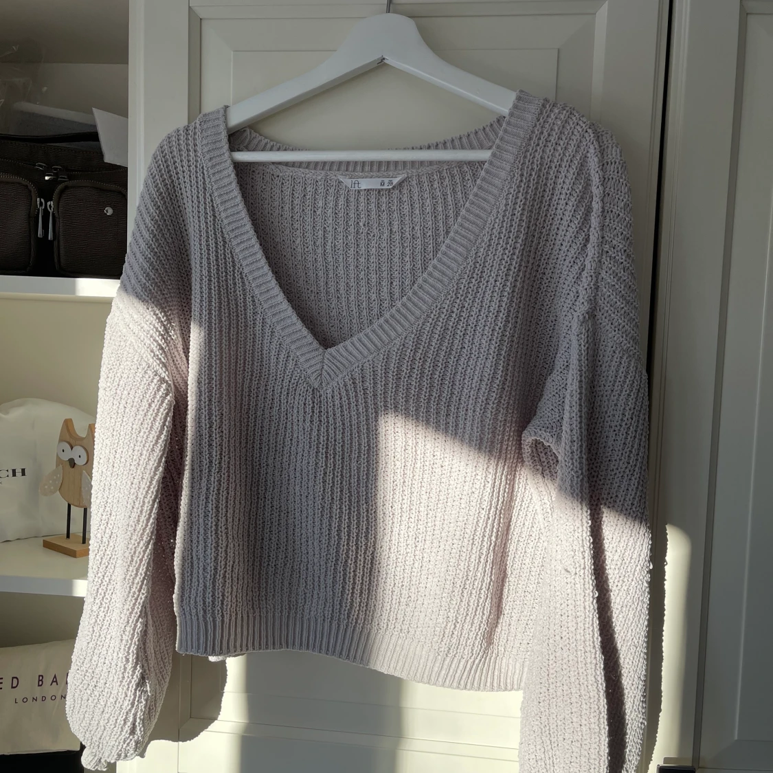 Superskön stickad tröja