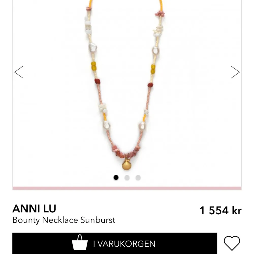 ♥️ Bounty Necklace Sunburst ♥️ Halsband från ANNI LU i mycket fin kvalite, har använts sparsamt. 800kr + frakt (köparen står för frakten då hen själv väljer fraktsätt)🍋  har dessutom en låda tillhörande halsbandet som det skickas i😚 . Accessoarer.