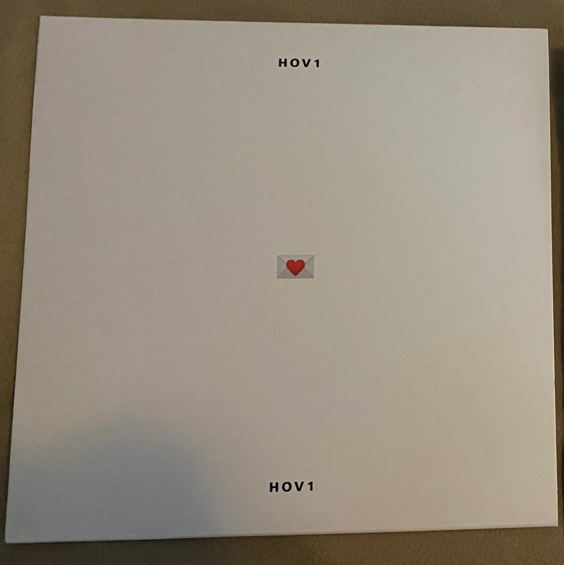 Signerad Hov1 LP skiva