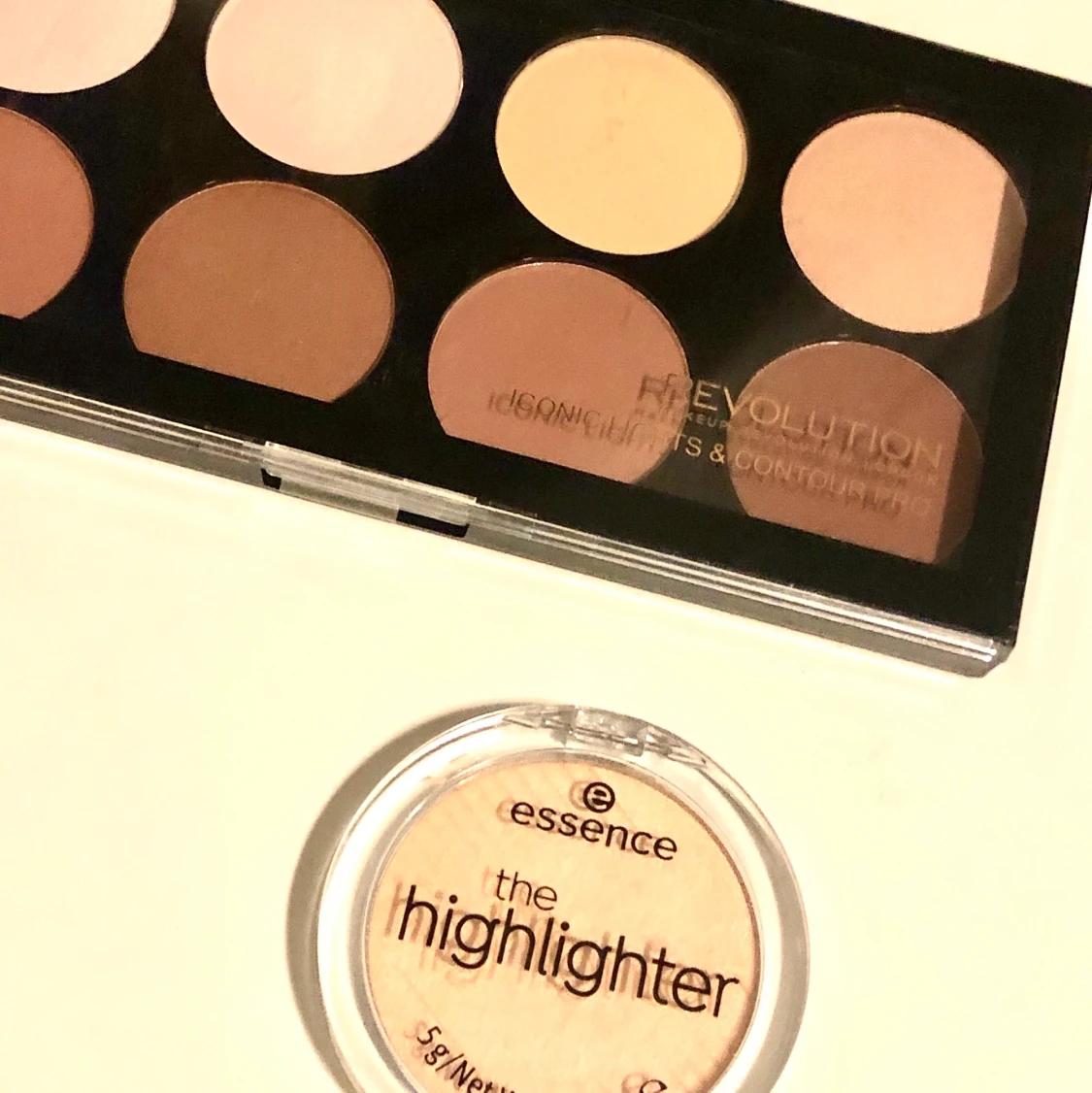 Helt nytt highlighter + contour set - 90