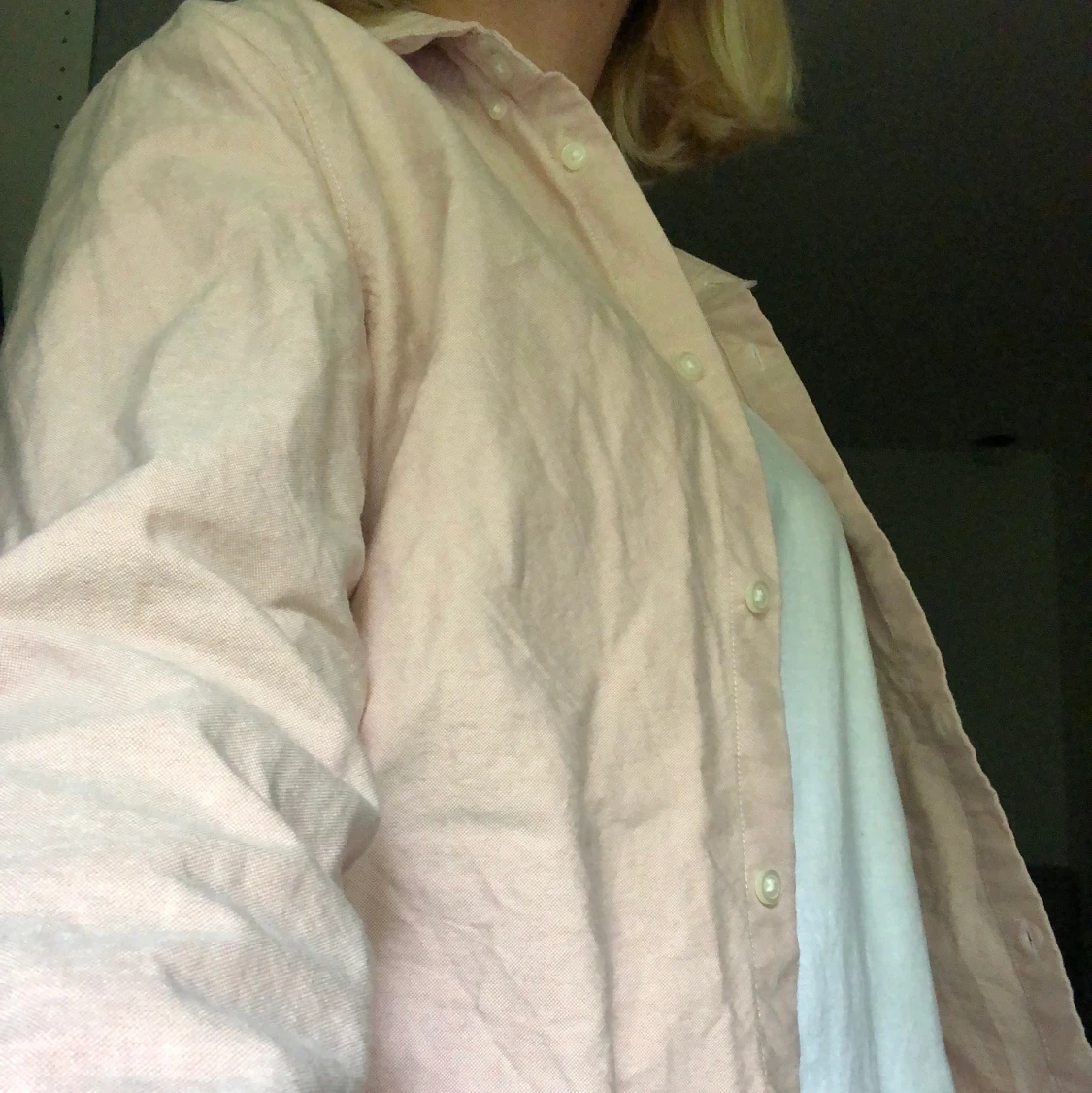 Rosa oversize skjorta - 91