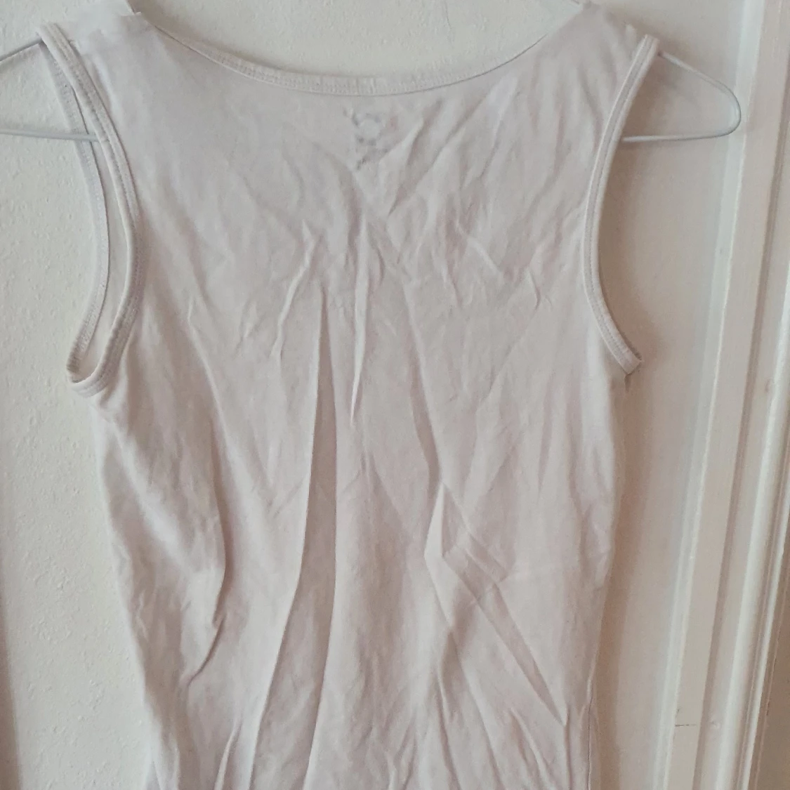 Vitt linne med text - 90