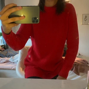 Stickad klänning! - Endast använd 1 gång på julafton! 100kr💖