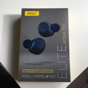 Jabra Elite active 75t - Wireless hörlurar från Jabra, modell Elite active 75t. HELT OÖPPNAD KARTONG!! Sprillans nya men kommer inte till användning. Nypris 2190kr