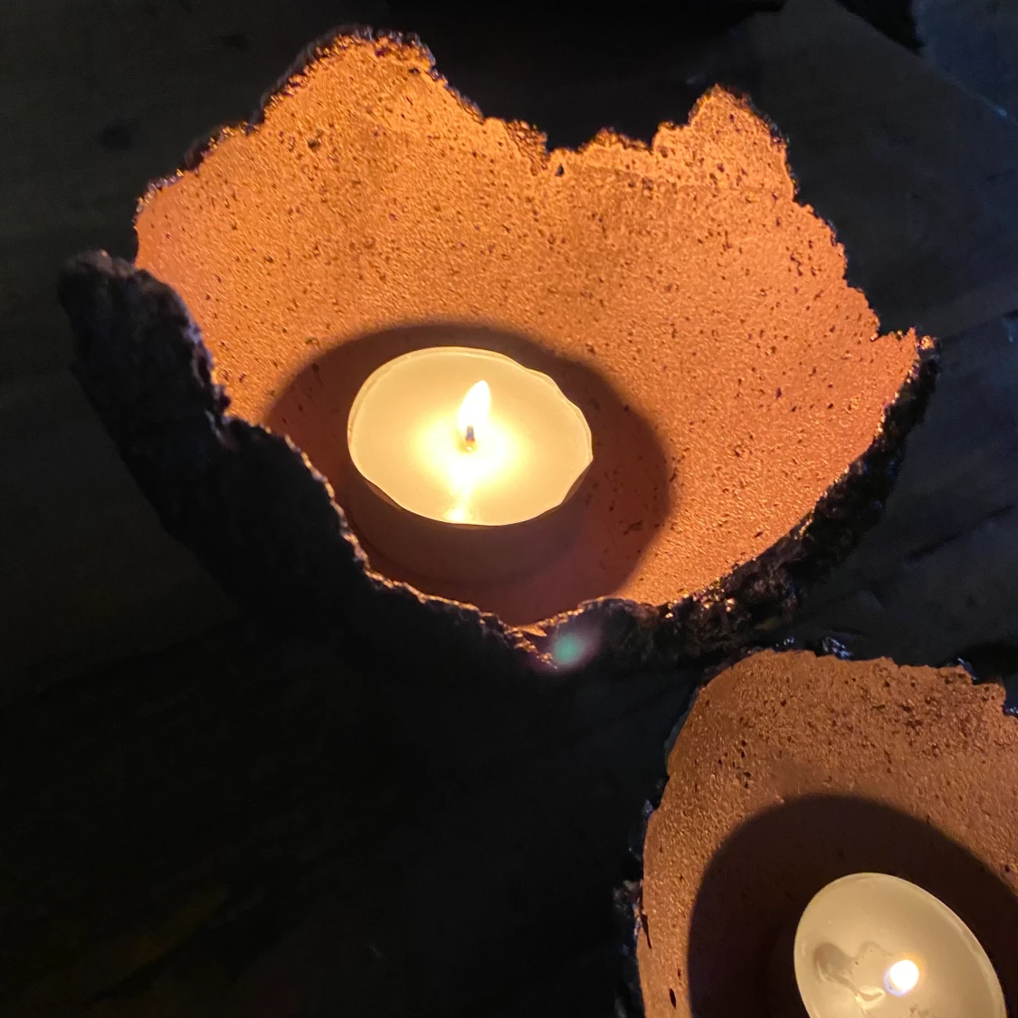 Drakägg, ljuslyktor