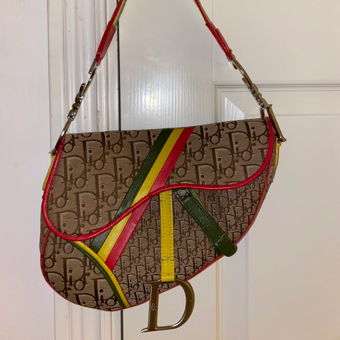 DIOR RASTA SADDLE BAG