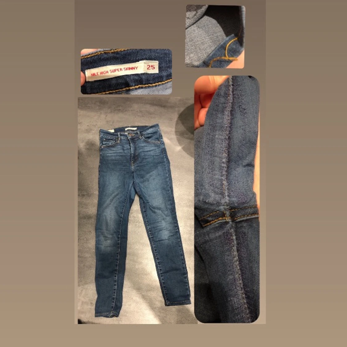 Blå (Levis) jeans 