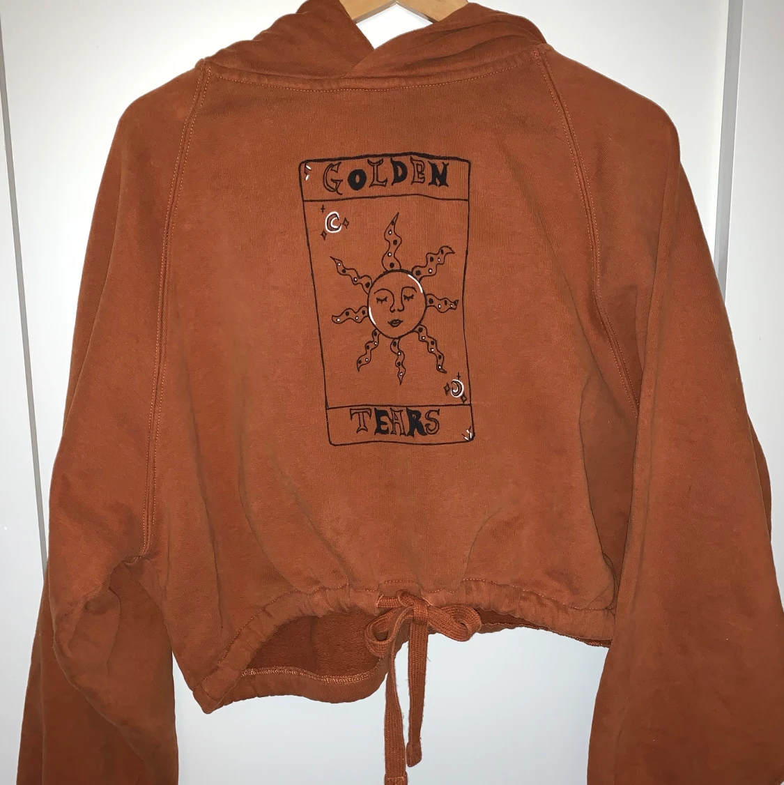 Handmålad hoodie - 90