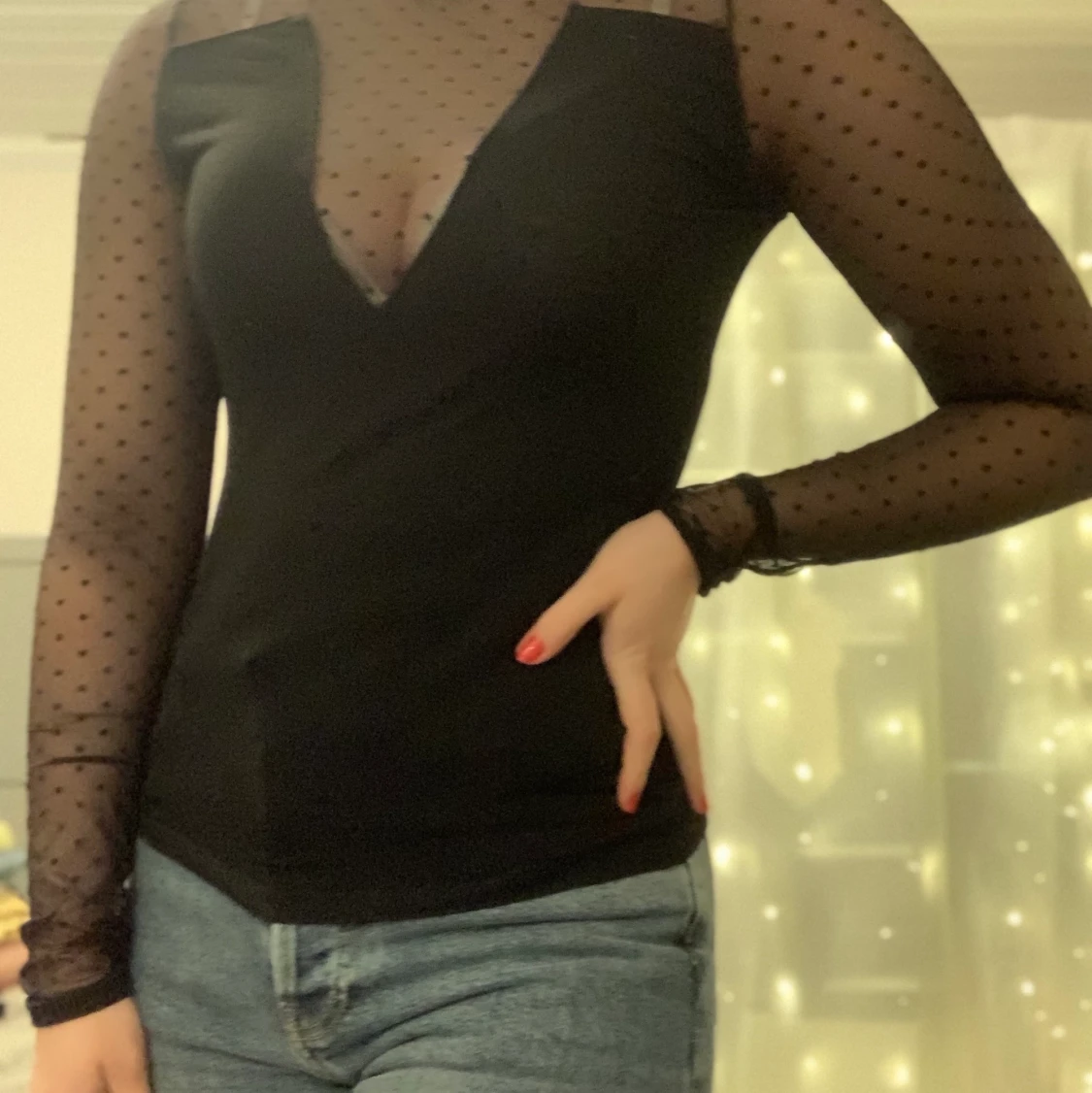 Tröja med mesh  - 90