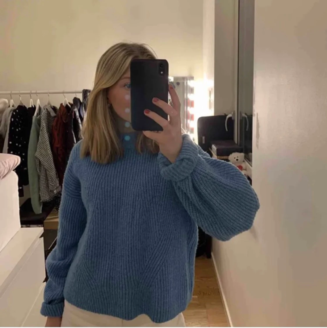 Stickad tröja från hm.