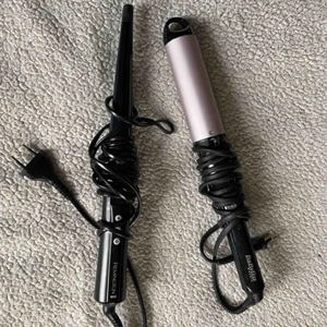 Locktänger  - Säljer två locktänger för att jag lockar bara håret med plattång. Båda är köpa för ca ett halvår sedan så dom är använda kanske 2-3 gånger. 800 kr för båda 