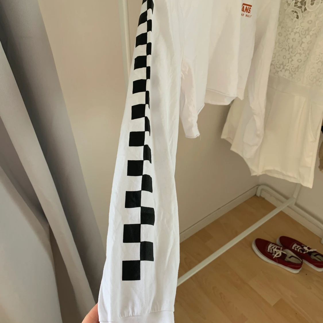 Croppad vans tröja - 90