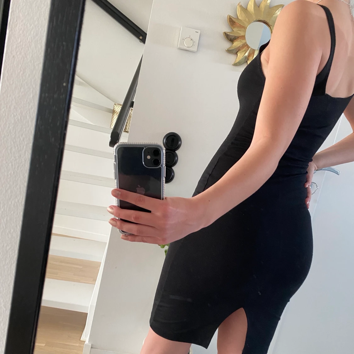 Basic fin klänning  - 90