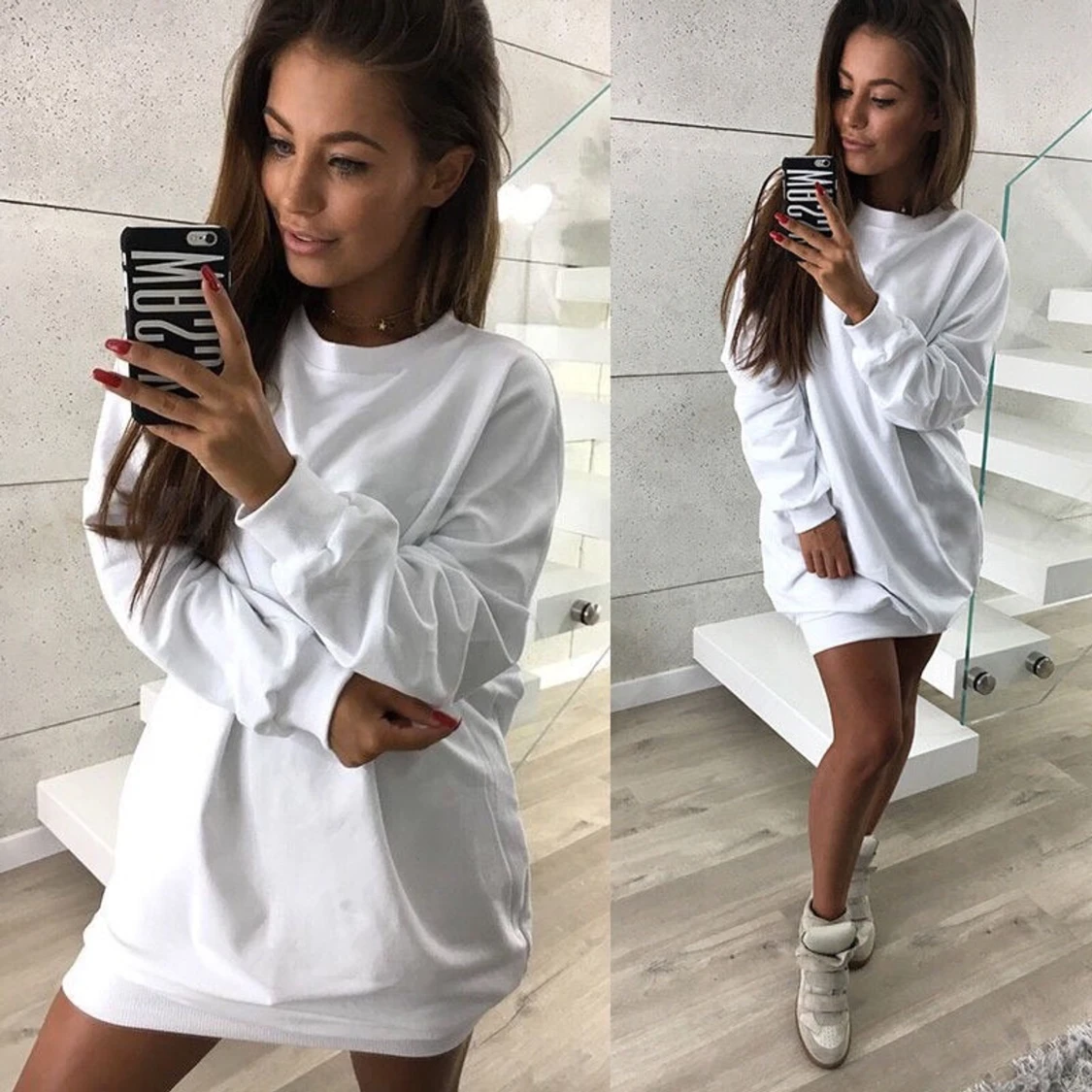 Sweatshirt dress