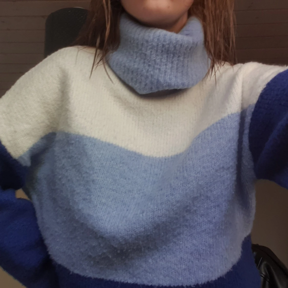 Stickad tröja (ej stickig) 