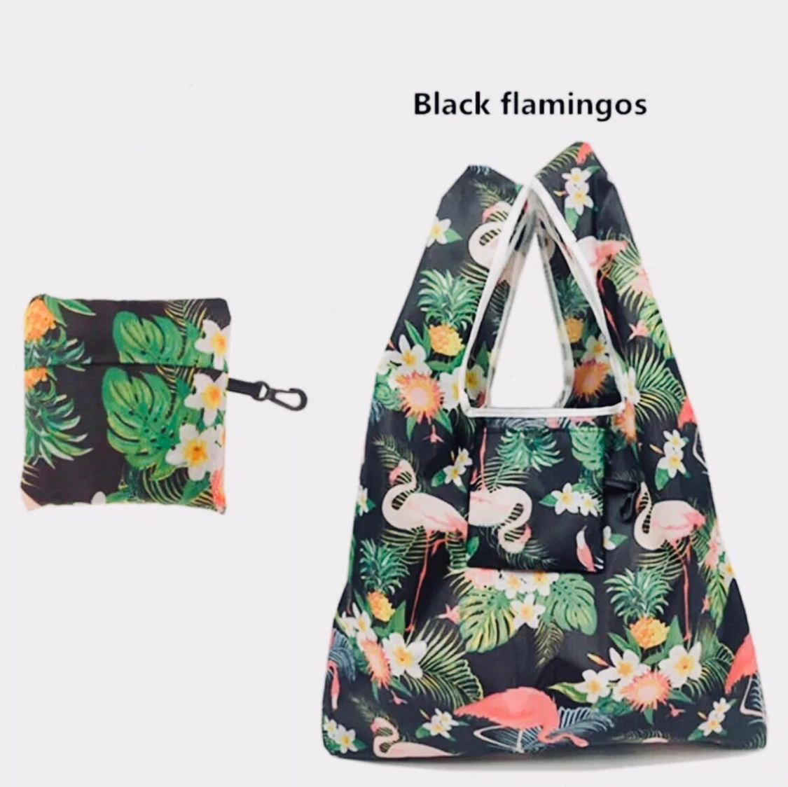  👛NY & INPLASTAD SHOPPING BAG FETA FLAMINGOS😀 👛