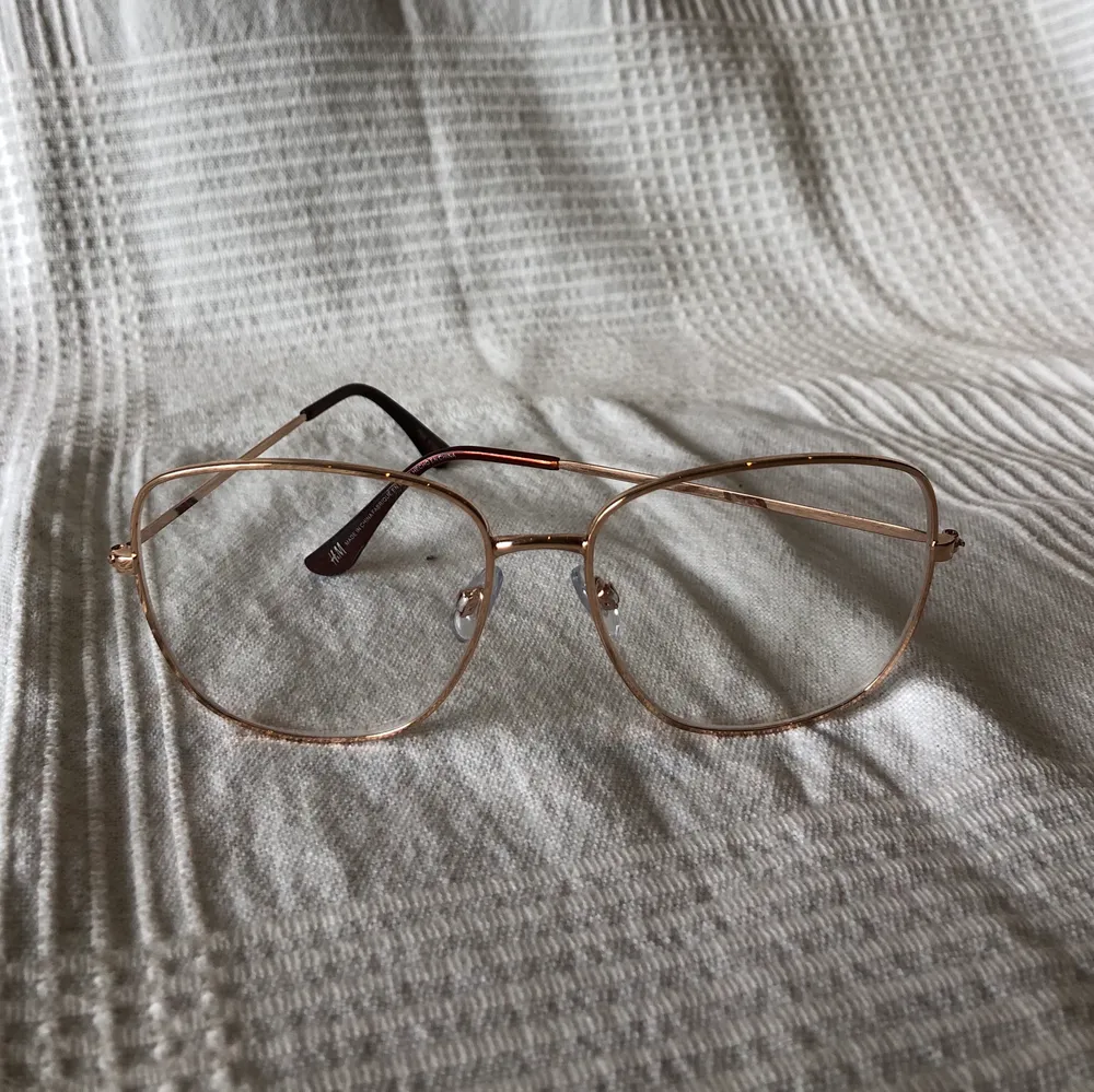 Ett par oanvända glasögon med glas utan styrka. . Accessoarer.
