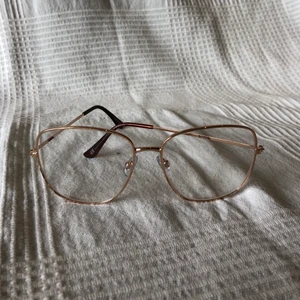 Glasögon utan styrka - Ett par oanvända glasögon med glas utan styrka. 