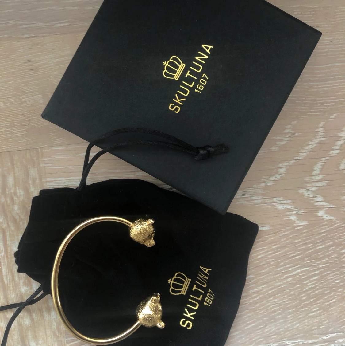 Skultuna bear cuff  - 90