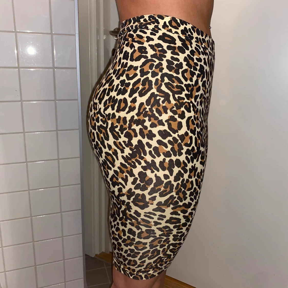 Cykelshorts leopard