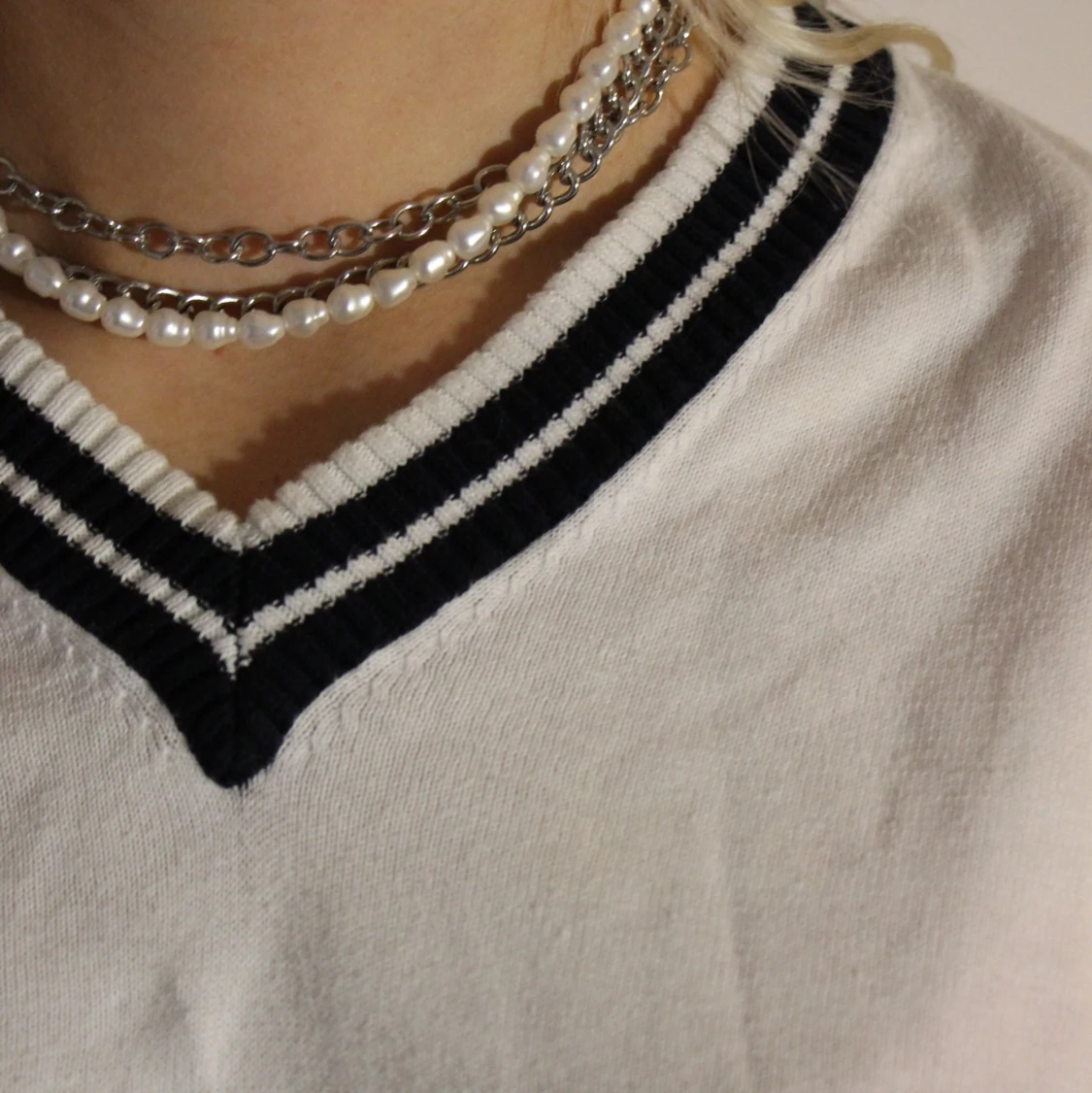 V-ringad tröja - 90