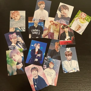 Kpop photocards - Inofficiella fotokort i matt finish. Har mängder av kort på diverse grupper (BTS, GOT7, Seventeen, EXO, Ikon, BAP, Monsta X). Pris diskuteras☺️