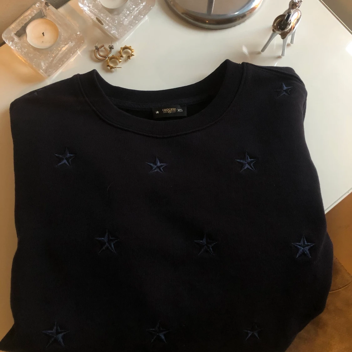 Sweatshirt med stjärnor - 90