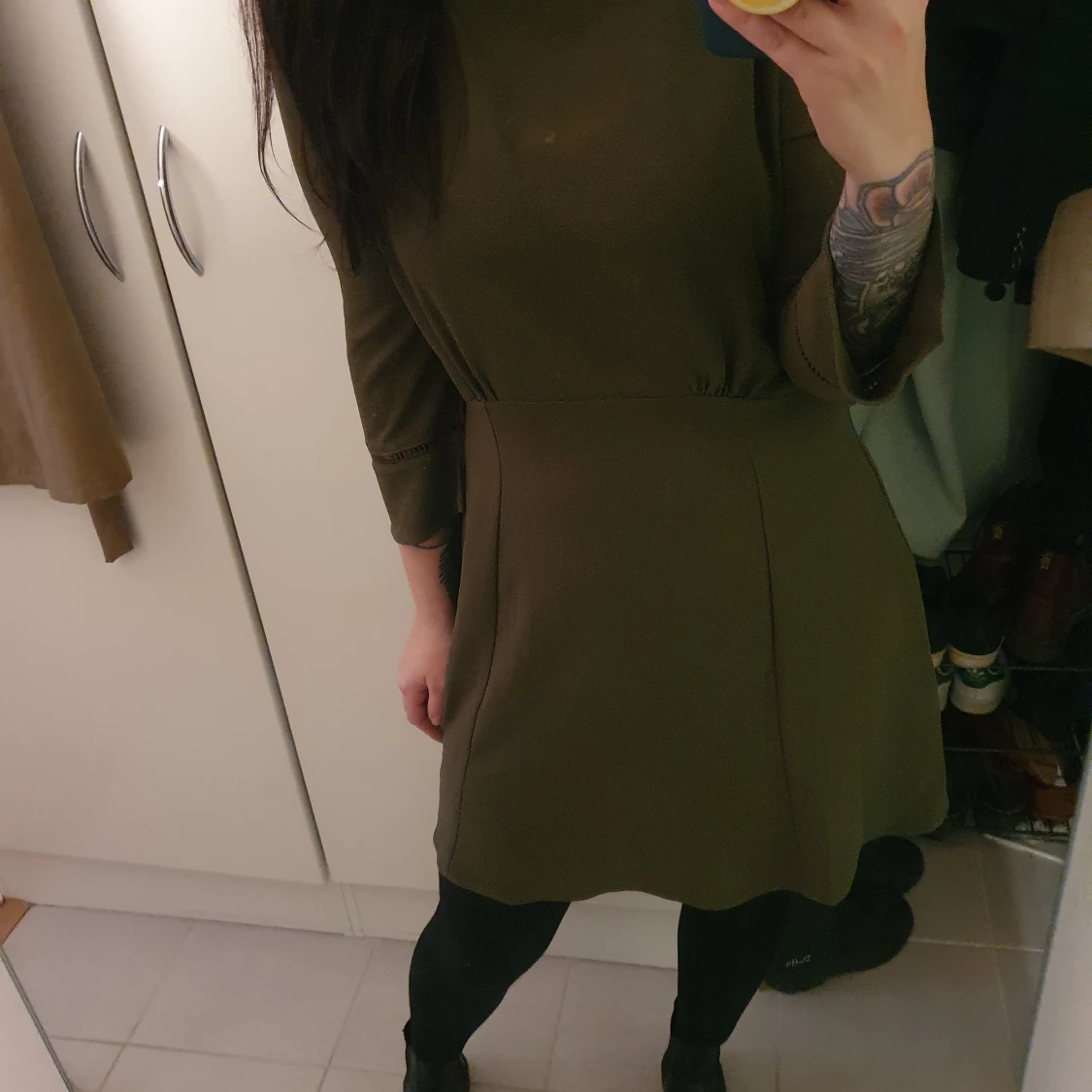 Grön klänning HM - 90