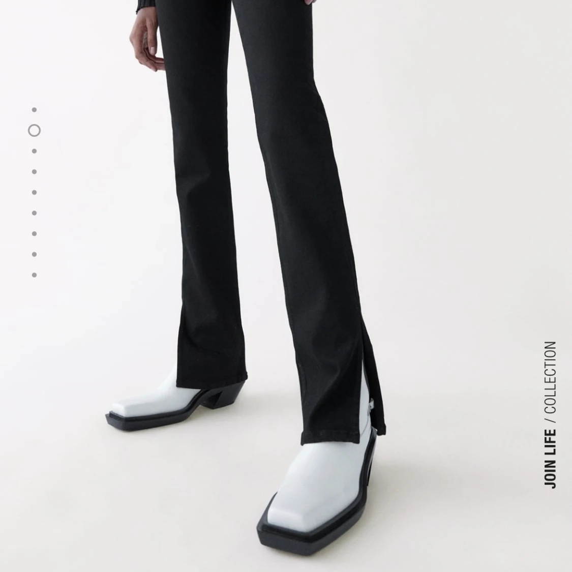 Zara jeans med slits - 90