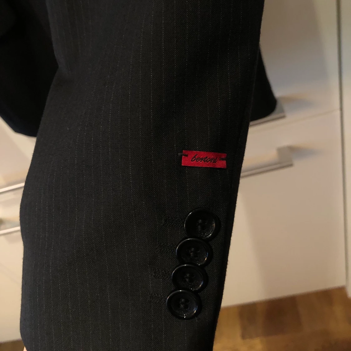 Pinstriped ull kavaj - 91