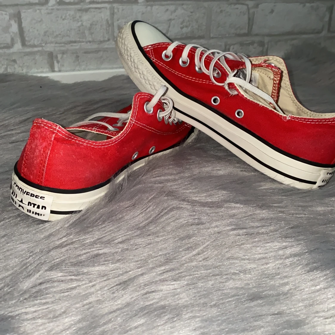 Röd Converse Low - 90