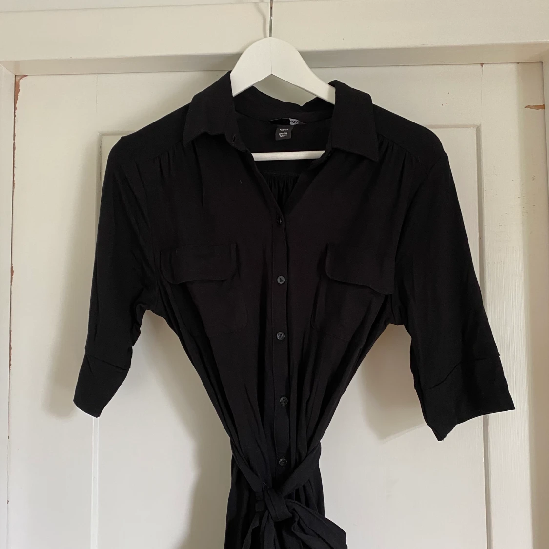 Skjortklänning svart  - 91