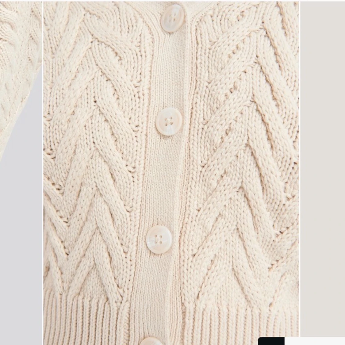 NY Stickad kofta Na-kd - 91