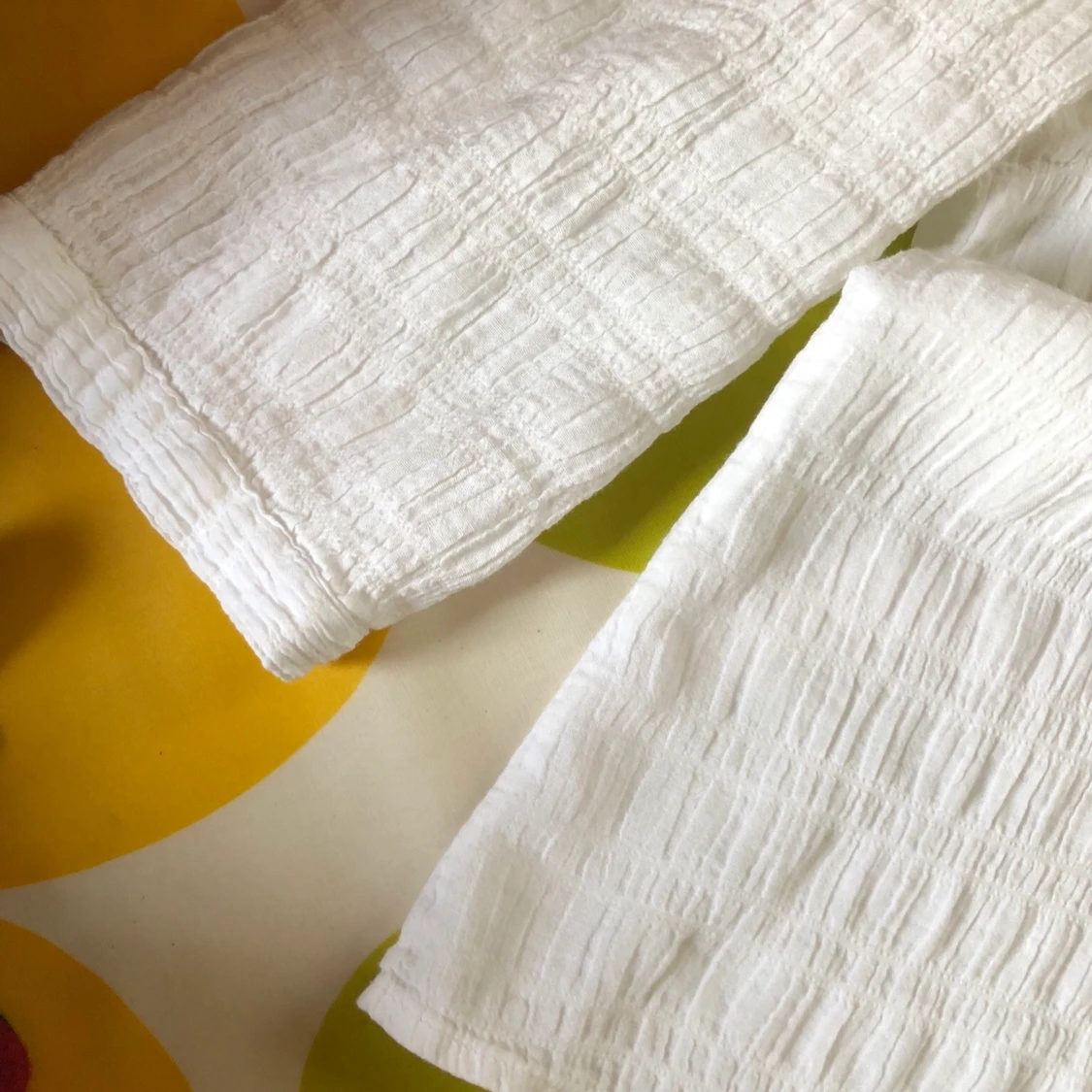  Fin vit blus/piké - 90