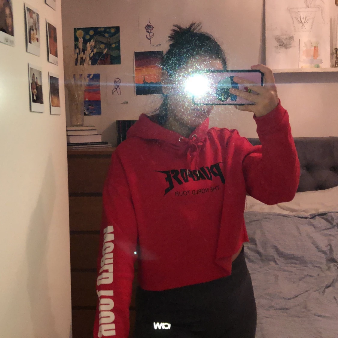 ”Purpose the World tour” hoodie strl M