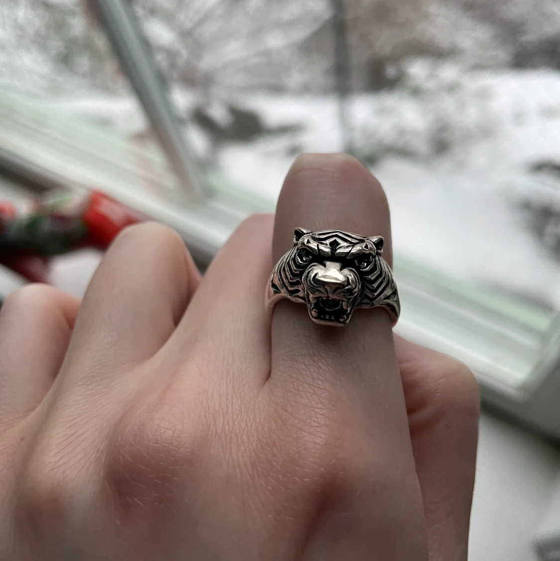 Tiger ring från Indiska