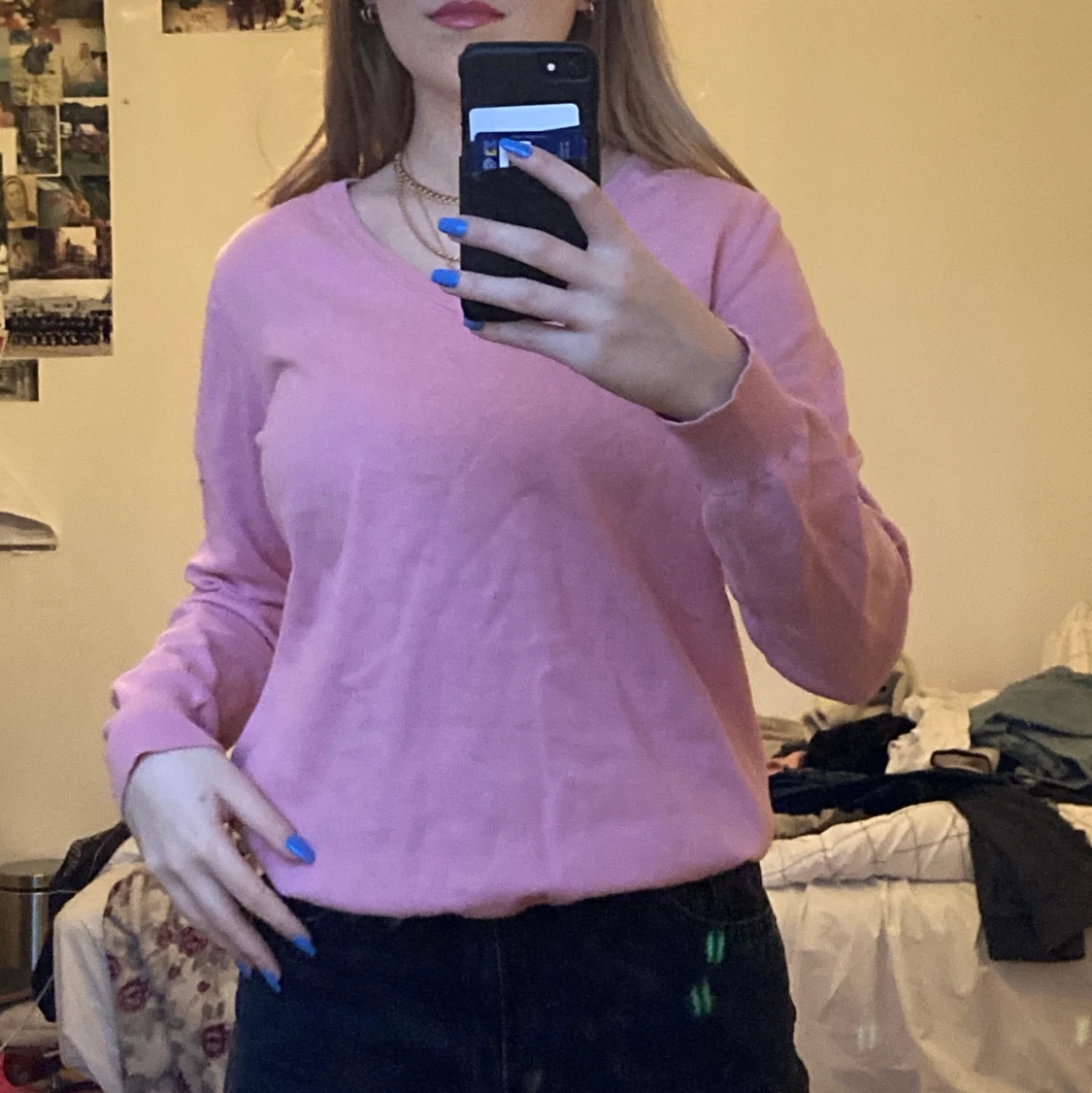 Rosa farfarströja  - 90