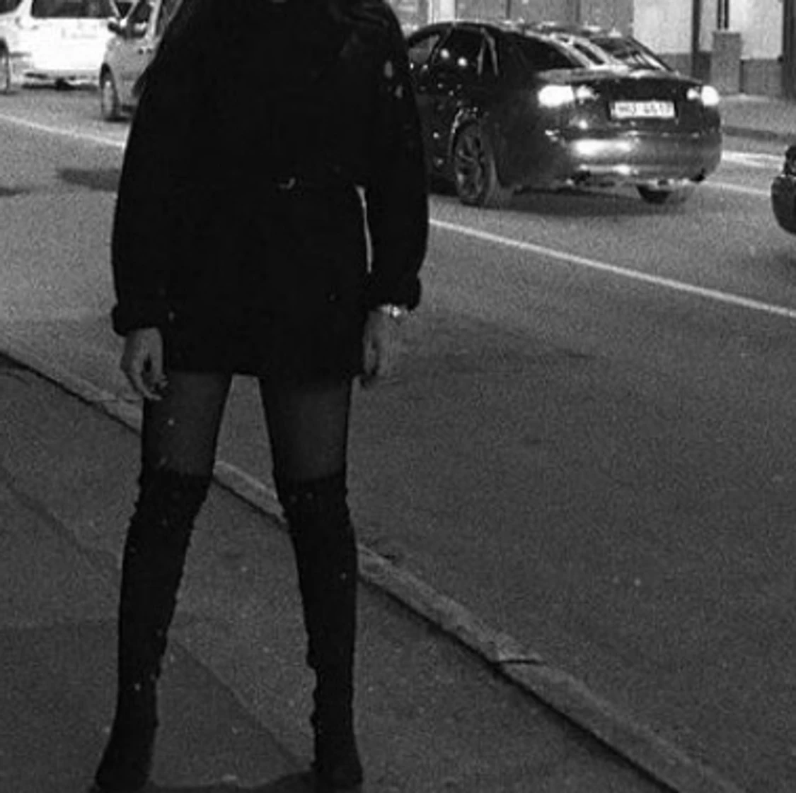 Stickad klänning  - 90