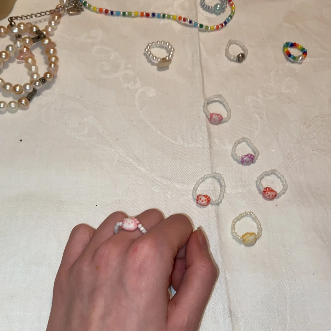 Hello Kitty ringar!!