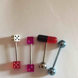  - Tung piercingar alla 4 för 50kr frakt 9kr 