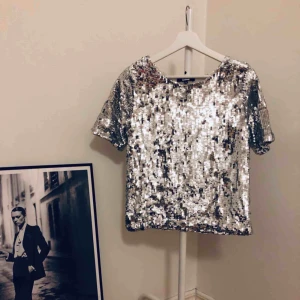  - Silvrig paljettopp från BikBok. Kan mötas upp i Sthlm. Annars betalar köparen frakten. 