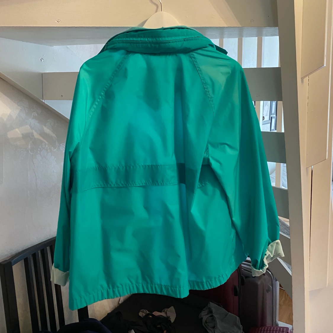 Blå vindjacka  - 90