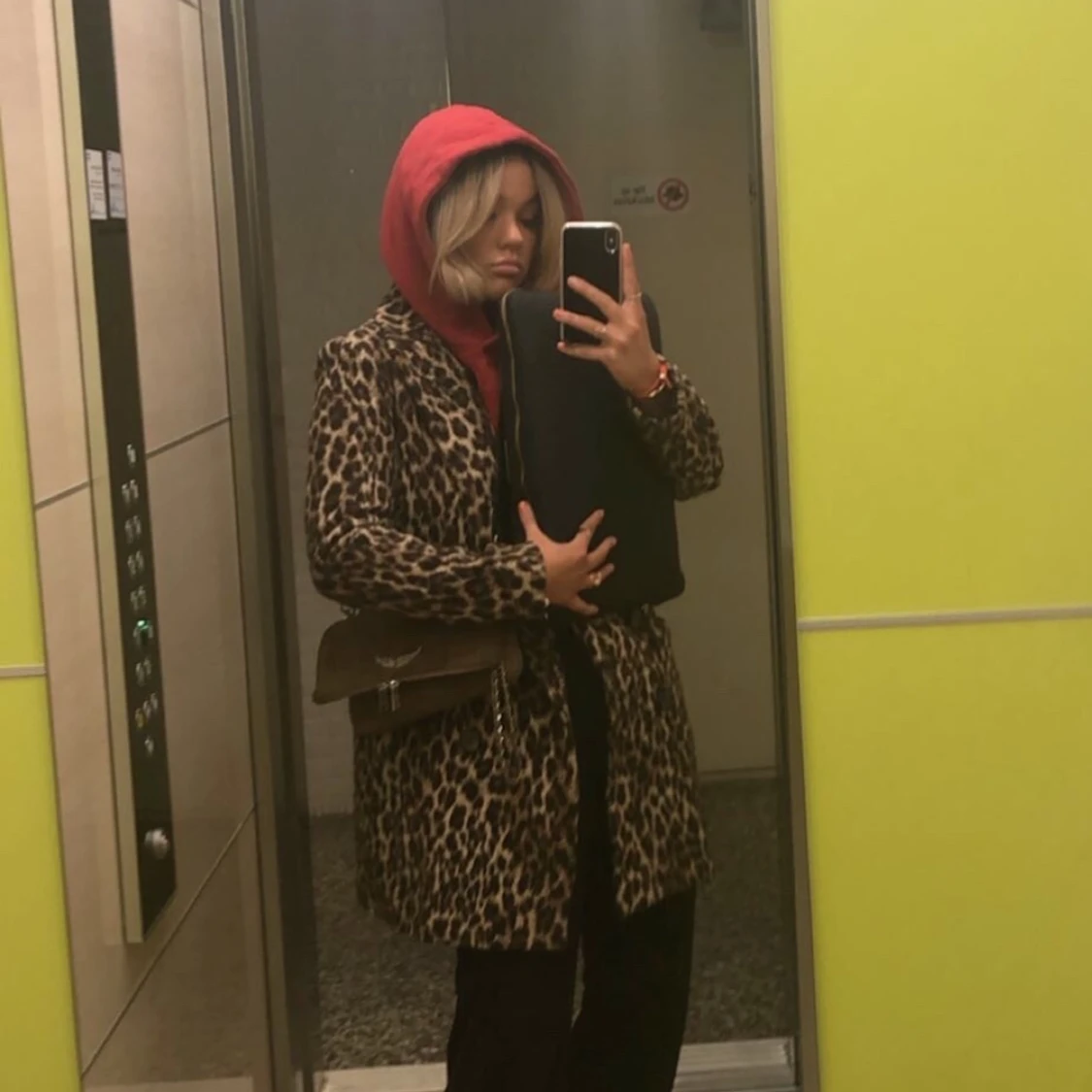 Leopard kappa från zara