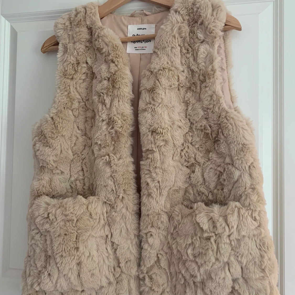 Pälsväst från Zara