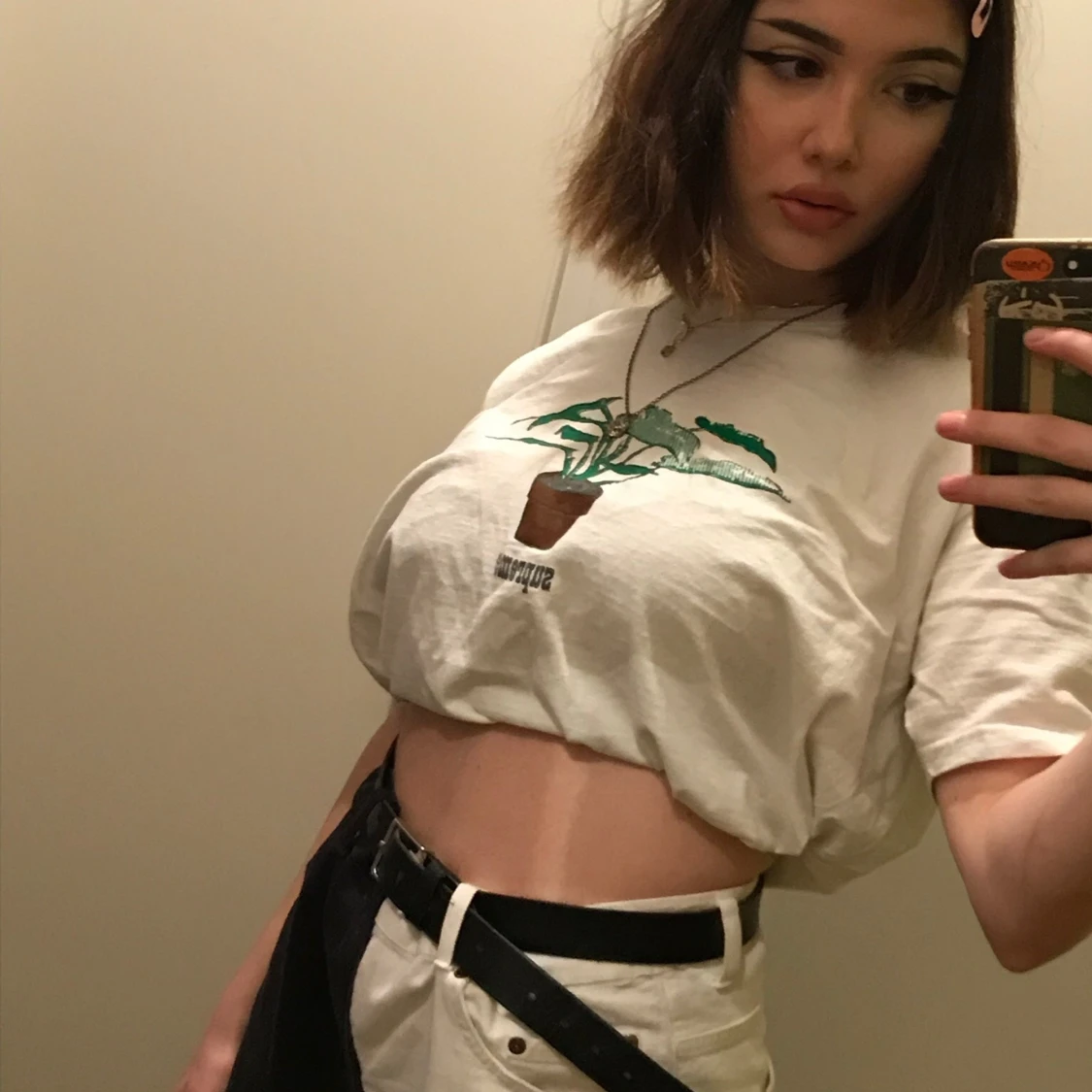 Black n white byxor - 90