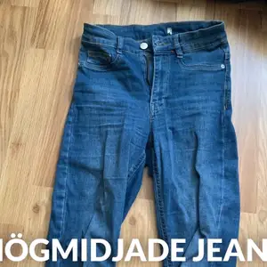 Högmidjade jeans från Gina tricot modell Molly highwaist 