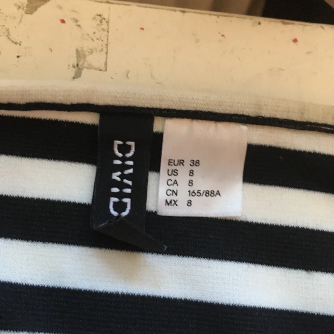 Randig klänning strl 38 - 90