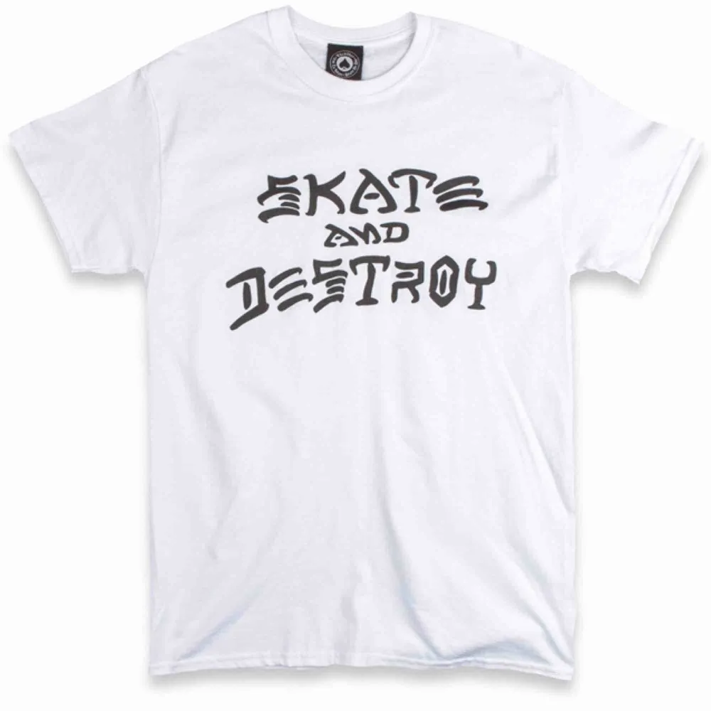 Skate & Destroy t-shirt från Trasher. Smått nopprigt tyg men annars i god kvalité. Pris inkluderar frakt. . T-shirts.