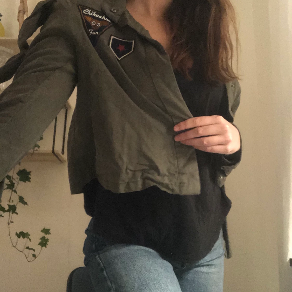 Militärgrön scouterjacka från Zara - 90