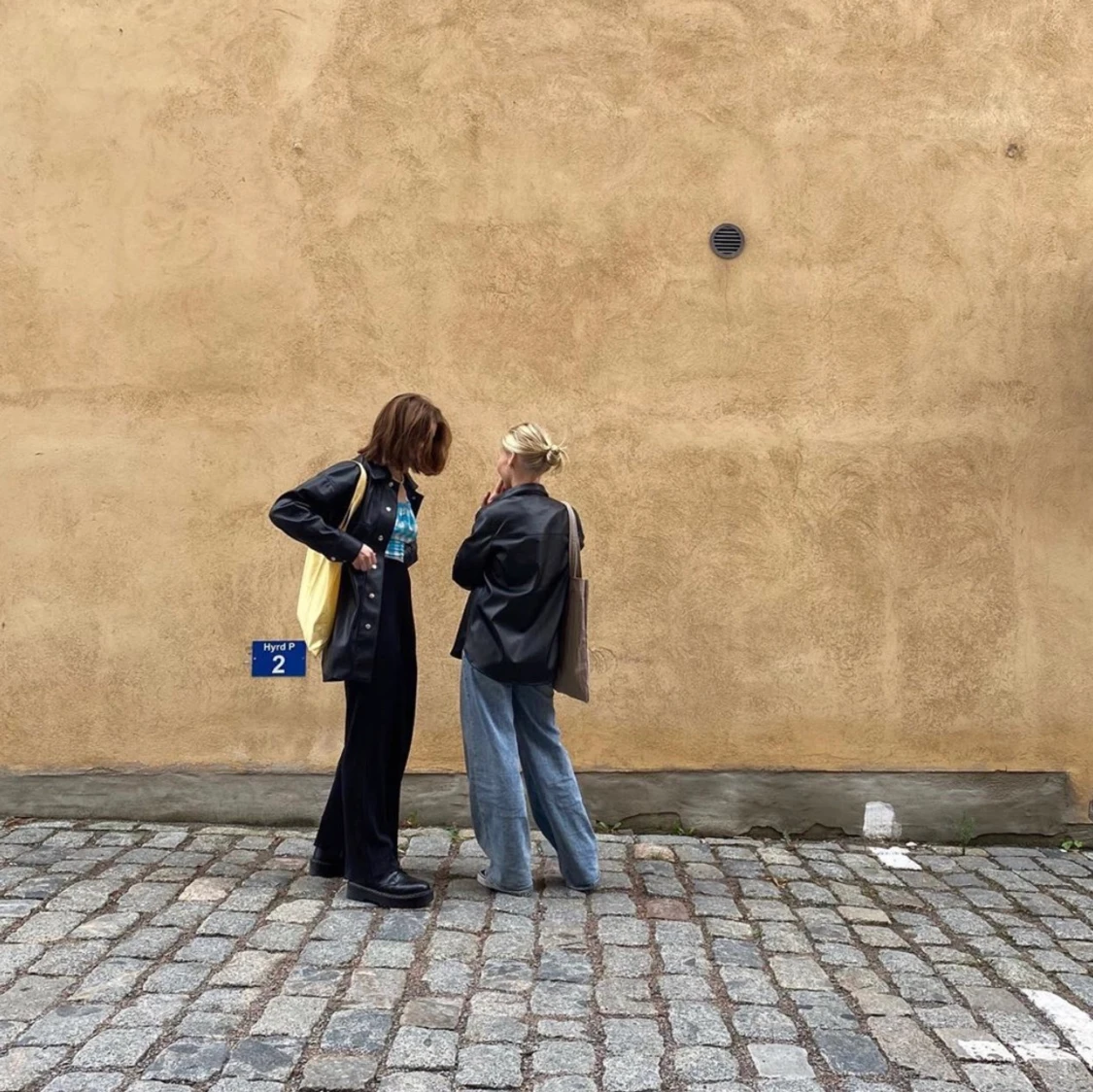 Tote bag i linne tyg😇✨ - 90